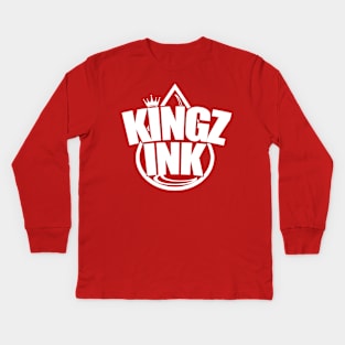 Kingz Ink Throwback Logo Tee Kids Long Sleeve T-Shirt